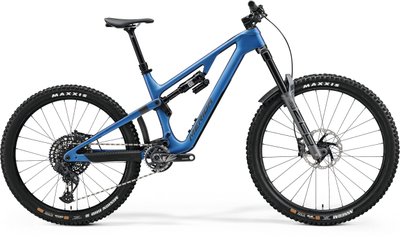 Велосипед двохпідвіс MERIDA ONE-SIXTY 8000, SILK BLUE(DARK GERY), L (A62211A 04202)