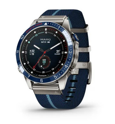 Смарт-часы Garmin MARQ Captain Gen 2, Blue (753759280109)