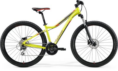 Велосипед гірський MERIDA MATTS 7.20, LIME(RED), S (A62211A 01583)