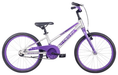 Велосипед детский 20" Apollo NEO girls Brushed Alloy / Lavender / Purple Fade (SKD-85-57)