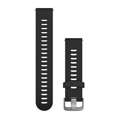 Ремінець Garmin Quick Release Forerunner 645 Band 20mm, Silicone Band, Black (010-11251-0Y)