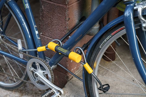 Замок велосипедный U-образный Onguard Bulldog Medium DT, на ключе, Yellow (LCK-93-46)