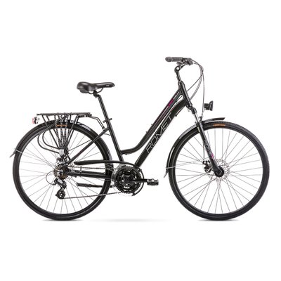 Велосипед Romet 20 Gazela 2 черно-розовый 17M