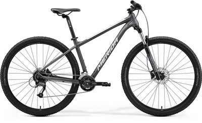 Велосипед гірський MERIDA BIG.NINE 60-2X, MATT ANTHRACITE(SILVER), M (6110895816) - 2021