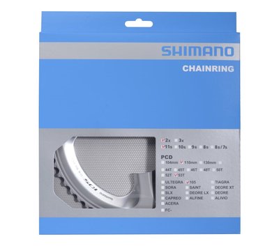 Зірка шатунів FC-5800 Shimano 105, 53зуб. для 53-39T, срібл 11-швидк (Y1PH98140)