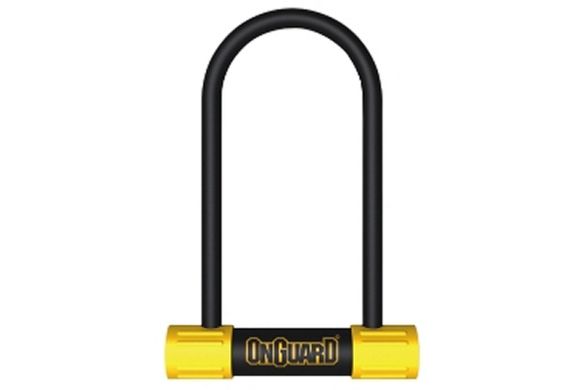 Замок велосипедный U-образный Onguard Bulldog Medium, на ключе, Yellow (LCK-99-54)