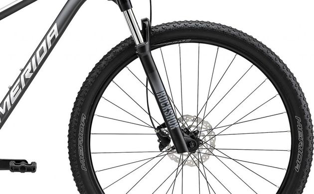Велосипед гірський MERIDA BIG.NINE 60-2X, MATT ANTHRACITE(SILVER), M (6110895816) - 2021