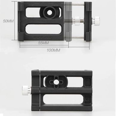 Тримач гаджета на кермо/винос пластиковий GUB G-84, Black (GUB_G-84_BK)