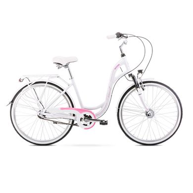 Велосипед Romet 20 Symfonia 2 бело-рожевий17M
