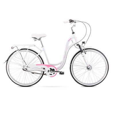 Велосипед Romet 20 Symfonia 2 бело-рожевий17M