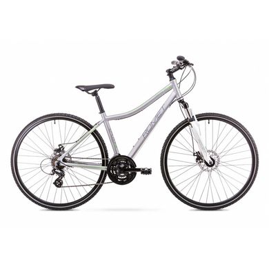 Велосипед Romet 19 Orkan 1 D срібний 15 S