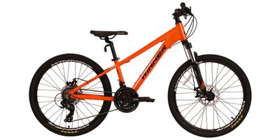 Велосипед детский WINNER 24" BULLET 12" Оранж, XS (22-106)