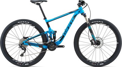 Велосипед гірський двопідвіс Giant Anthem 29 3 blue 2018 M