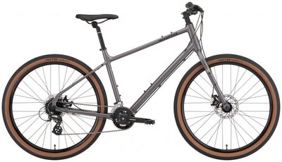 Велосипед дорожній Kona Dew Grey 2022, Satin Asphalt Grey, S, 27,5" (2000999758706)