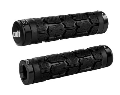 Гріпси ODI Grips Rogue MTB Lock-On 130mm Bonus Pack, Black w/Black Clamps (D30RGB-B)