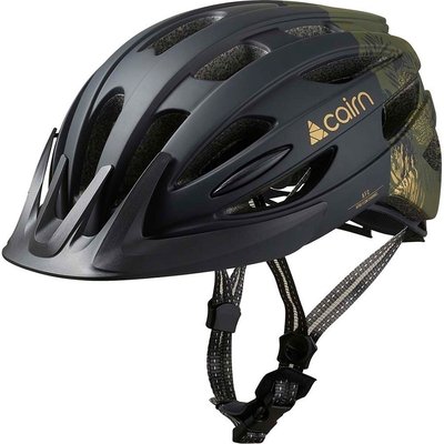Шлем велосипедный Cairn Fusion Black / Florest, 51-55 cm (CRN 0300060-02-5155)