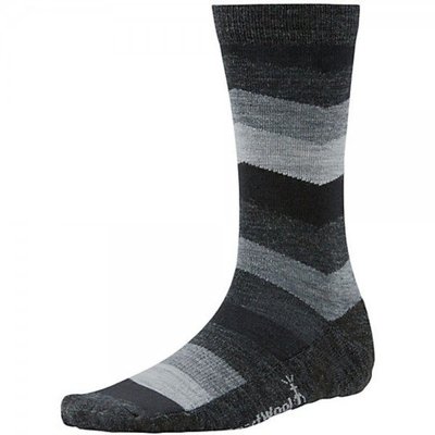 Шкарпетки чоловічі Smartwool Chevron Stripe , Black, M (SW SW928.001-M)