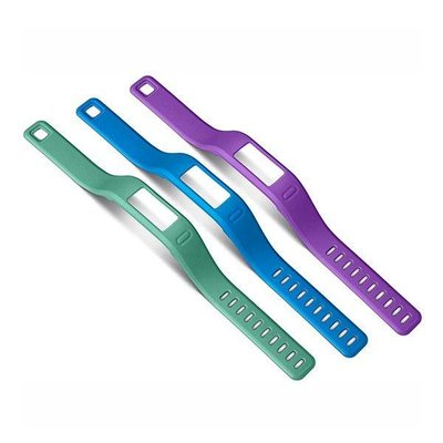 Набор ремешков Garmin Vivofit Small Wrist Bands, Purple/Teal/Blue (753759119683)