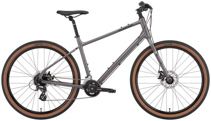 Велосипед дорожный Kona Dew Grey 2022, Satin Asphalt Grey, S, 27,5" (2000999758706)