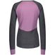 Фото Термофутболка жіноча Scott W Defined Merino Longsleeve Shirt, Dark grey melange/Cassis pink, L (277793.6658.008) № 2 из 7