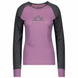 Фото Термофутболка жіноча Scott W Defined Merino Longsleeve Shirt, Dark grey melange/Cassis pink, L (277793.6658.008) № 1 из 7