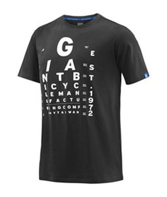 Футболка Giant Eye-Chart, Black, S/M (880000425)