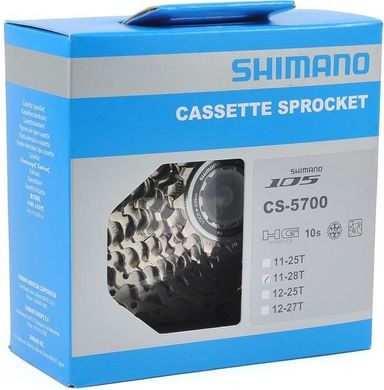 Касета Shimano CS-5700 105, 11-28, 10-зір (SHMO ICS570010128)