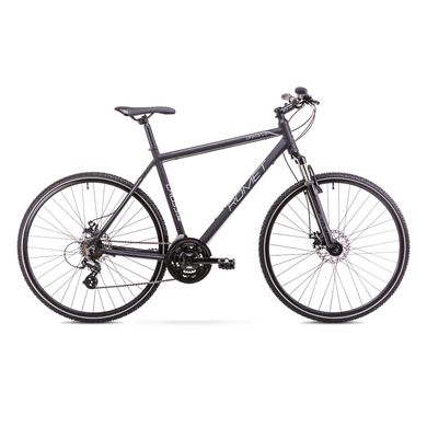 Велосипед Romet 19 Orkan 1 M чорно-сірий 21 L