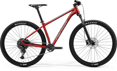 Велосипед гірський MERIDA BIG.NINE 200 IV1, DARK STRAWBERRY(GUNMETAL GY, XL (A62411A 01327)