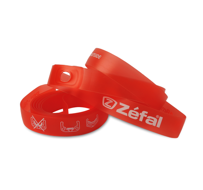 Лента на обод Zefal MTB 26 "/ 22mm, красный, 2 шт, 116PSI (3576325)