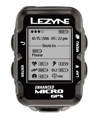 Велокомп'ютер Lezyne Micro GPS HR Loaded, Black, Y11 (4712805 987283)