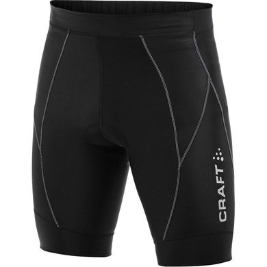 Велошорти чоловічі Craft Move Shorts Black/White, p.S (CRFT 1900030.9900-S)