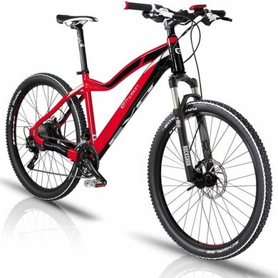 Велосипед гірський BH E. Evol 27.5 Lite 24SP Red, р. L (BH EV607.R24-L)