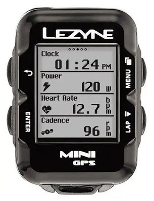 Велокомп'ютер Lezyne Mini GPS HR Loaded, Black, Y13 (4712805 987269)