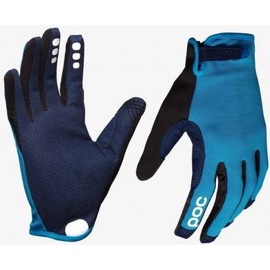Велоперчатки POC Resistance Enduro ADJ Glove Black/Blue, р.M (PC 303358204MED1)