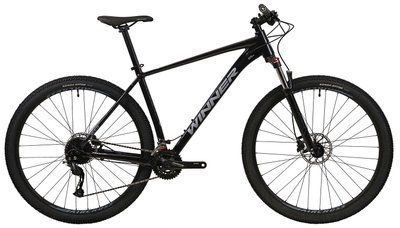 Велосипед гірський Winner Solid DX 29" Black, L (WNR 24-225)