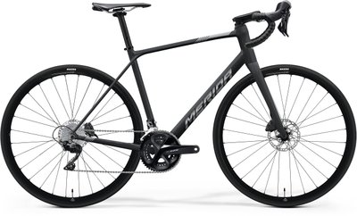Велосипед шосейний MERIDA SCULTURA ENDURANCE 400, SILK BLACK(DARK SILVER), XL (A62211A 04043)