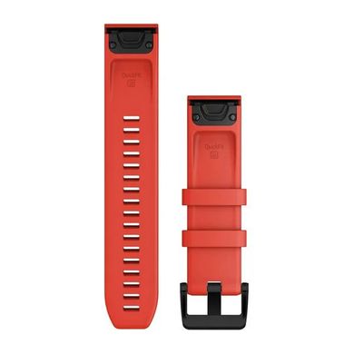 Ремешок Garmin QuickFit 22mm, Silicone Band, Laser Red (010-12901-02)