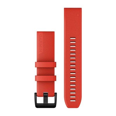 Ремешок Garmin QuickFit 22mm, Silicone Band, Laser Red (010-12901-02)