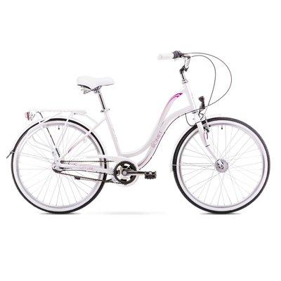 Велосипед Romet 19 Pop Art 26 белый 17 M ver 1