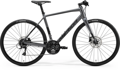 Велосипед міський MERIDA SPEEDER 100 III1, SILK DARK SILVER(BLACK), M (A62411A 00064)