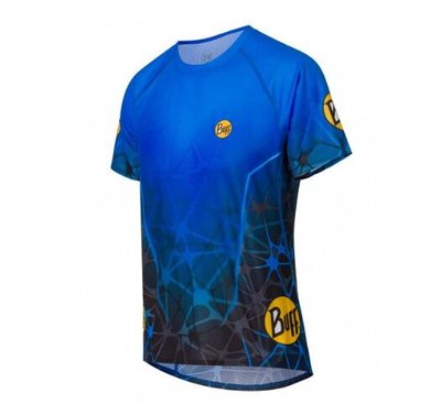Футболка чоловіча Buff Urbi Short Sleeve T-Shirt, Blue, L (BU 2092.707.05)