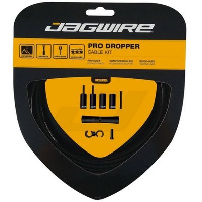 Комплект JAGWIRE Pro Dropper Kit PCK600 для підсідельних штирів з дропером, Black (PCK600)