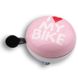 Звонок Green Cycle GBL-458 I love my bike, Pink (BEL-79-70)