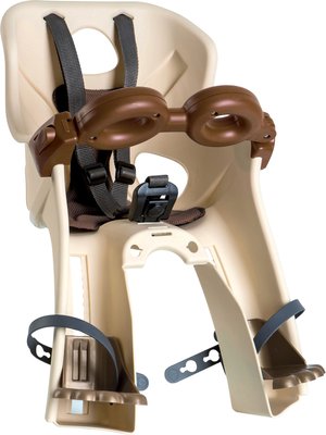 Переднее велокресло детское Bellelli Freccia Standart B-fix до 15кг, Brown (01FRCB00205M)