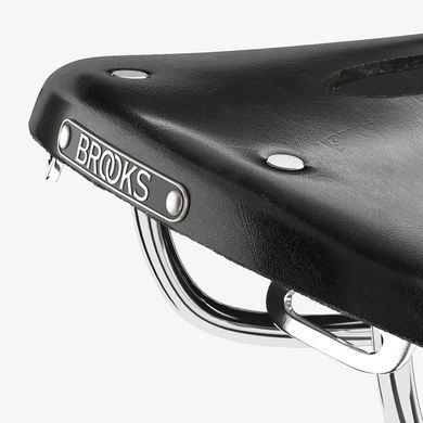 Сідло велосипедне Brooks B17 CARVED SHORT, Black (6112)