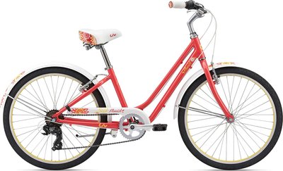 Велосипед детский Liv Flourish 24 coral 2019 (LIV-FLOURISH-24-Coral)