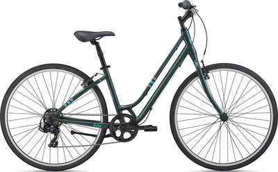 Велосипед городской женский Liv Flourish 4 green 2021 M (LIV-FLOURISH-4-M-Green)