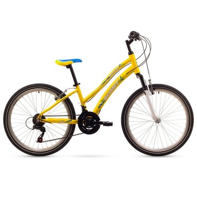 Велосипед Romet 16 BASIA 24 жовтий 13 S