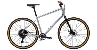 Велосипед городской 28" Marin KENTFIELD 2, 2023, XL, Gloss Black/Chrome (732438004)